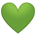 Green Heart emoji, Google, Redesign, 2017