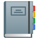 Notebook with Decorative Cover emoji, Google, Redesign, 2017