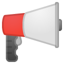 Loudspeaker emoji, Google, Redesign, 2017
