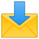 Envelope with Arrow emoji, Google, Redesign, 2017
