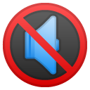 Muted Speaker emoji, Google, Redesign, 2017