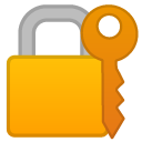 Locked with Key emoji, Google, Redesign, 2017