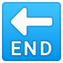 End Arrow emoji, Google, Redesign, 2017