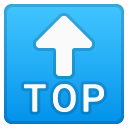Top Arrow emoji, Google, Redesign, 2017