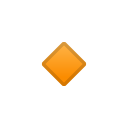 Small Orange Diamond emoji, Google, Redesign, 2017