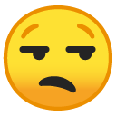 Unamused Face emoji, Google, Redesign, 2017
