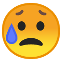 Sad But Relieved Face emoji, Google, Redesign, 2017