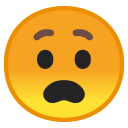 Anguished Face emoji, Google, Redesign, 2017