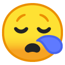 Sleepy Face emoji, Google, Redesign, 2017