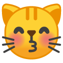 Kissing Cat emoji, Google, Redesign, 2017