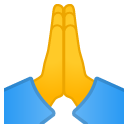 Folded Hands emoji, Google, Redesign, 2017