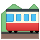 Mountain Railway emoji, Google, Redesign, 2017