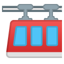 Suspension Railway emoji, Google, Redesign, 2017