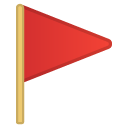 Triangular Flag emoji, Google, Redesign, 2017