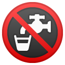 Non-potable Water emoji, Google, Redesign, 2017