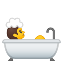 Person Taking Bath emoji, Google, Redesign, 2017