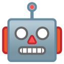 Robot emoji, Google, Redesign, 2017
