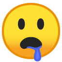 Drooling Face emoji, Google, Redesign, 2017