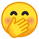 Face with Hand Over Mouth emoji, Google, Redesign, 2017