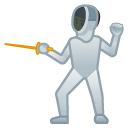 Person Fencing emoji, Google, Redesign, 2017