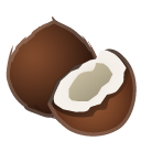 Coconut emoji, Google, Redesign, 2017