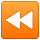 Fast Reverse Button emoji, Google, Redesign, 2017