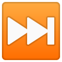 Next Track Button emoji, Google, Redesign, 2017