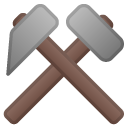 Hammer and Pick emoji, Google, Redesign, 2017