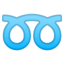 Double Curly Loop emoji, Google, Redesign, 2017