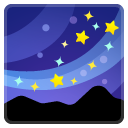 Milky Way emoji, Google, Android 2018