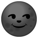 New Moon Face emoji, Google, Android 2018