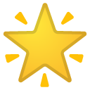 Glowing Star emoji, Google, Android 2018
