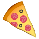 Pizza emoji, Google, Android 2018