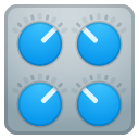 Control Knobs emoji, Google, Android 2018