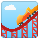 Roller Coaster emoji, Google, Android 2018