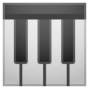 Musical Keyboard emoji, Google, Android 2018