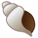 Spiral Shell emoji, Google, Android 2018