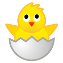 Hatching Chick emoji, Google, Android 2018