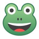 Frog emoji, Google, Android 2018