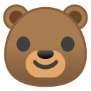Bear emoji, Google, Android 2018