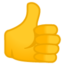 Thumbs Up emoji, Google, Android 2018