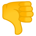 Thumbs Down emoji, Google, Android 2018