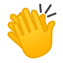 Clapping Hands emoji, Google, Android 2018