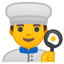 Man Cook emoji, Google, Android 2018