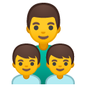 Family Man, Boy, Boy emoji, Google, Android 2018