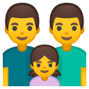 Family Man, Man, Girl emoji, Google, Android 2018