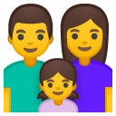 Family Man, Woman, Girl emoji, Google, Android 2018