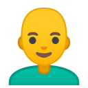 Man Bald emoji, Google, Android 2018