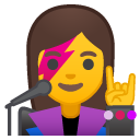 Woman Singer emoji, Google, Android 2018