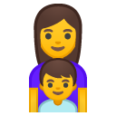 Family Woman, Boy emoji, Google, Android 2018
